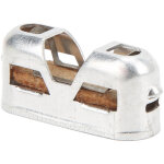 Mini po�le de poche portable en alliage de zinc, chauffage double face r�utilisable pour mains