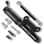 Mini pompe � v�lo [100 psi] - adapt�e aux valves presta et schrader, l�g�re en alliage d'aluminium, portable ...