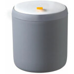 Mini poubelle poubelles de bureau panier � ordures maison table en plastique poubelle fournitures de ...