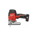 Mini scie sauteuse milwaukee m12 js 402b 12v li - ion 4. 0ah 4933441700 mini scie sauteuse milwaukee ...