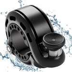 Mini sonnette � v�lo sonore 100 - 110db clochette fort pour guidon diam�tre de 22 - 31. 8 mm �tanche ...