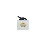 Mini spot led encastrable carré eva - 2 3w 3000k Mini spot led encastrable carré eva - 2 3w 3000k