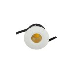 Mini spot led encastrable rond eva - 1 3w (eq. 24w) 6500k blanc diam. 40mm Mini spot led encastrable rond eva - 1 3w (eq. 24w) 6500k blanc diam. 40mm