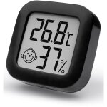 Mini thermom�tre hygrom�tre int�rieur digital � haute pr�cision, moniteur de temp�rature et humidim�tre, ...