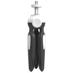 Mini tr�pied color� pour projecteur, mini support � clipser pour cam�ra, flexible (noir)