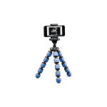 Mini trpied mobile flexible cullmann alpha 350 avec support pour smartphone, bleu, charge maximale 1 ...