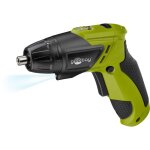 Mini visseuse sans fil 3, 6 v avec lampe led, incl. 3x jeu d'embouts crv 25 mm, 1x rallonge d'embout, ...