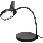 Lampe loupe sur pied 2 en 1 3x 10x loupe de lecture avec support led 38pcs loupe eclairante pour lumire ...
