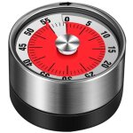 Minuterie mcanique de cuisine blanc cuisine gestionnaire de temps magntique minuterie cuisine rotative ...