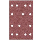 Fox feuilles abrasives auto - agrippantes, 133 x 80 mm, 14 trous, p. ponceuses vibrantes, corindon normal ...