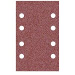 Miotools fox feuilles abrasives auto - agrippantes, 133 x 80 mm, 8 trous, p. ponceuses vibrantes, corindon ...