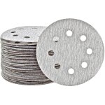 Shark disques abrasifs auto - agrippants, 115 mm, 8 trous, p. ponceuses excentriques, corindon normal ...