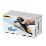 Mirka - coupes abrasives iridium 81 x 133 mm 54 trous grain: 400