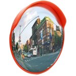 Miroir rond de circulation convexe 60cm champ de vision de 160� couvercle de protection s�curit� routi�re ...