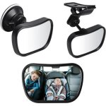 Miroir voiture b�b� 360� retroviseur interieur accessoire voiture enfant miroir voiture b�b� retroviseur ...