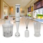 Mixeur  main plongeur 3 en 1 triomph etf1812 - hachoir fouet mixeur - 400w - 2 vitesses