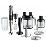 Braun - multiquick 9 mq 9187xli - mixeur � main - 1200 w - noir / acier inoxydable bross� de qualit� ...