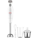 Mixeur plongeant tefal easychef hb453138 450 w nombre de vitesses 2 mode turbo hachoir blanc