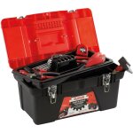 Mob - boite  outils plastique 19'' garnie 25 pieces