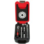 Mob - coffret box 1 / 4'' 16 pieces 12 pans cliquet poire - r�f : 9415016101