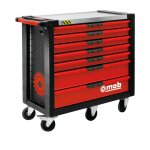 Mob mondelin - servante xliner 5 modules 7 tiroirs anti - basculement mob