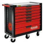 Mob outillage - servante xliner 7 tiroirs garnie 177 pi�ces mob