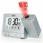 Vurahome - mobilier d'int�rieur r�veil de projection num�rique avec projection de temp�rature et d'heure ...