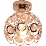 Moderne plafonnier industrielle cristal en m�tal �20cm , luminaire l'�clairage int�rieur exterieur de ...