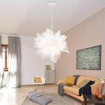Moderne suspension lustre abat jour ombre eclairage fée lumières intérieures féériques pour chambres ... Moderne suspension lustre abat jour ombre eclairage fée lumières intérieures féériques pour chambres ...