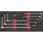 Ks tools ? module de cl�s m�les 6 pans � poign�e en t ? 8 pi�ces ? dimensions l. 390 x l. 188 x h. 35 ...