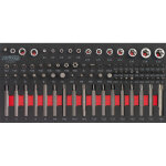 Module d'embouts de vissage et douilles torx�, 88 pi�ces