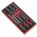 Module mousse 10 tournevis protwist cruciforme - modm. at5pb - ce produit de marque est neuf. - facom ...