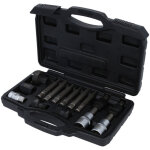 Ks tools ? jeu de douilles pour poulies d�brayables d'alternateurs 13pcs ? acier chrome vanadium ? longueur ...