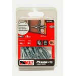 Molly - 10 chevilles m�talliques � expansion � 4 x 33 mm avec vis m4 m11006 - xj