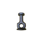 Ancre  ?il et pied 2t5 long 65 mm lectrozingue
