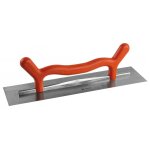 Platoir 2 mains inox / plastique mondelin 50x12cm