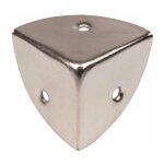 Coin valise acier nickele 45mm Coin valise acier nickele 45mm
