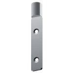 Guide haut simple 27 roulette 64x11mm diamtre 10mm pice monin 112710