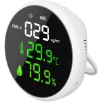 Moniteur de qualit� de l'air int�rieur pm2. 5, capteur intelligent mini portable, testeur de temp�rature ...