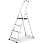 Monmobilierdesign - mowa escabeau professionnel en aluminium 4 marches