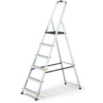 Monmobilierdesign - mowa escabeau professionnel en aluminium 6 marches