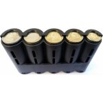 Monnayeur distributeur des 5 principales pi�ces euro, porte - monnaie ceinture, id�al pour serveur, serveuse, ...