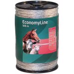 Mono cble mtallique pour cltures lectriques corps intrieur en nylon 1, 4 mm et 2 conducteurs en ...