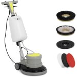 Monobrosse autolaveuse laveuse polisseuse sol parquet linoleum accessoires 1100w