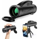 Monoculaire monoculaire 80 x 100 haute puissance hd monoculaire starscope avec support smartphone et ...