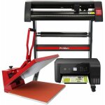 Monster shop - pixmax - presse � chaud en forme de palourde 50cm, plotter de d�coupe vinyle et imprimante ...