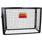 Monstershop ? cage métallique pliante en acier galvanisé avec serrure pour entreposage de bouteilles ... Monstershop ? cage métallique pliante en acier galvanisé avec serrure pour entreposage de bouteilles ...