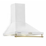 Montblanc 60 hotte aspirante 60cm 610 m / h 165 w 2 x 1, 5w led - blanc