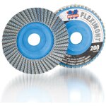 Disque de diamant lamellaire grain 200 115mm montolit fleximontgf