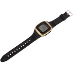 Montre digitale sport homme - chronographe r�tro �tanche antichoc pour �tudiants, style classique dor� ...